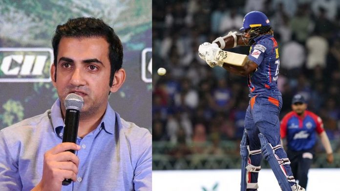 Gautam Gambhir praised, K Gowtham