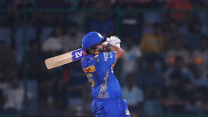 Mumbai Indians beat Delhi Capitals by 6 Wickets