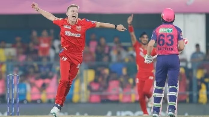 Nathan Ellis takes four wickets to help Punjab Kings defeat Rajasthan Royals by five runs