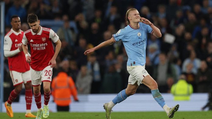 Rampant Man City has put Arsenal in their place