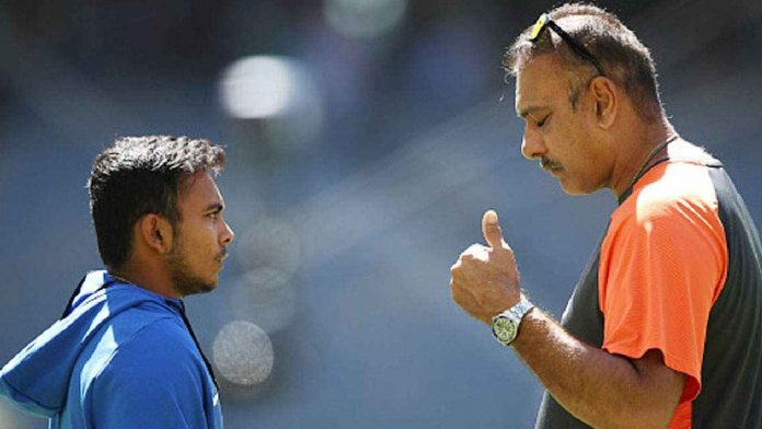 Ravi Shastri's ultimatum says, 