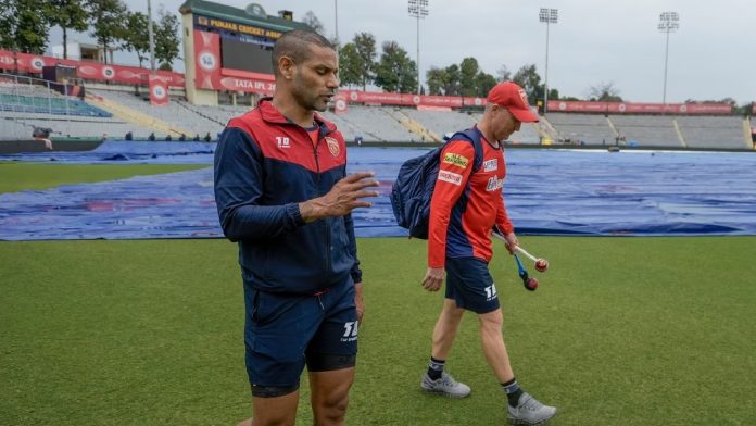 The match between PBKS and KKR, which is planned for today, could be ruined by rain