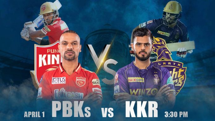 Punjab Kings vs Kolkata Knight Riders 2nd Match