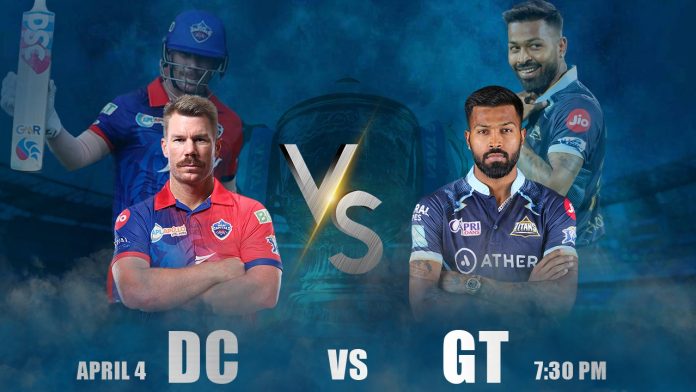 Delhi Capitals vs Gujrat Titans 6th Match