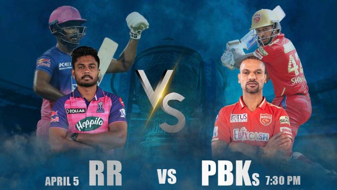 Rajasthan Royals vs Punjab Kings 8th Match