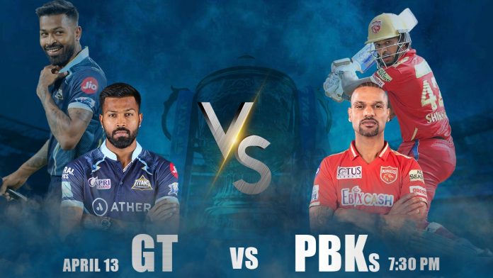 Punjab Kings vs Gujarat Titans 18th Match