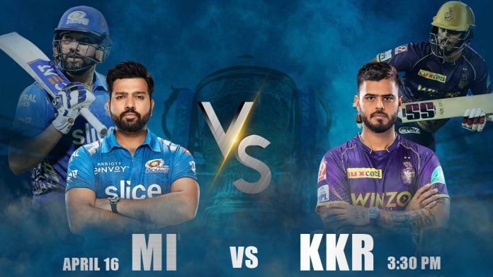 Mumbai Indians vs Kolkata Knight Riders 22th Match