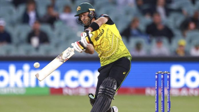 Glenn Maxwell of Australia aggravates his injury one month before the 2023 World Cup