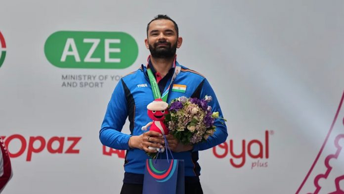 ISSF World Championships 2023: Indian athlete Akhil Shreoran wins bronze in the 50m rifle three positions, securing his spot in the Olympics in 2024
