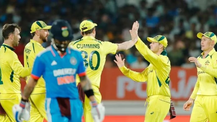 India loses the final match in Rajkot by 66 runs after Maxwell scores four runs on his return