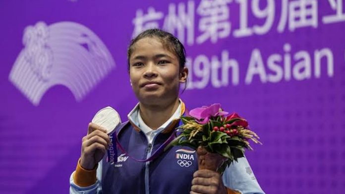 In the midst of ongoing turmoil, Roshibina Devi wins silver in wushu and dedicates her medal to Manipur
