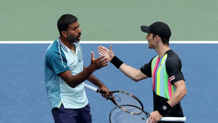 Rohan Bopanna and Matthew Ebden have advanced to the US Open doubles final