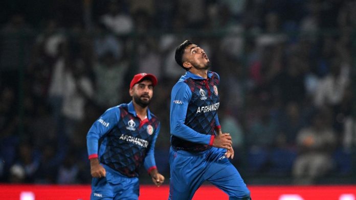 Afghanistan defeated England by 69 runs thanks to a devastating bowling attack in the 2023 World Cup