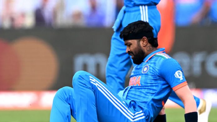 Hardik Pandya's injury is likely to keep him out of India's 2023 World Cup match against New Zealand: Report