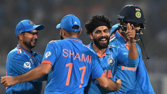 Jadeja and Kohli lead India to a 243-run victory over South Africa