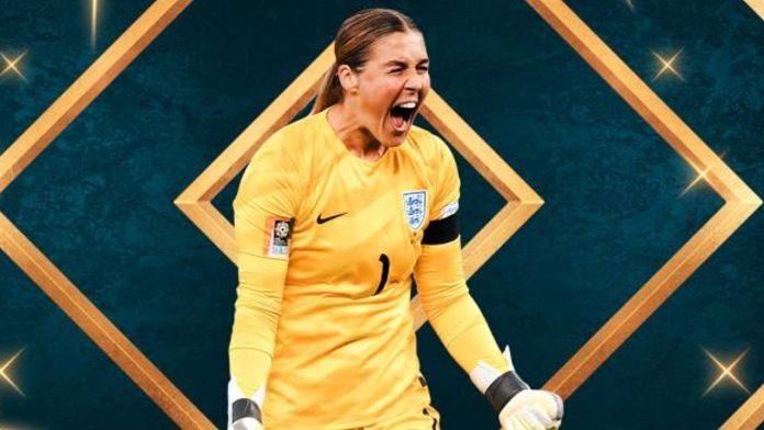 Mary Earps, England’s goalkeeper, has been named BBC Sports Personality of the Year
