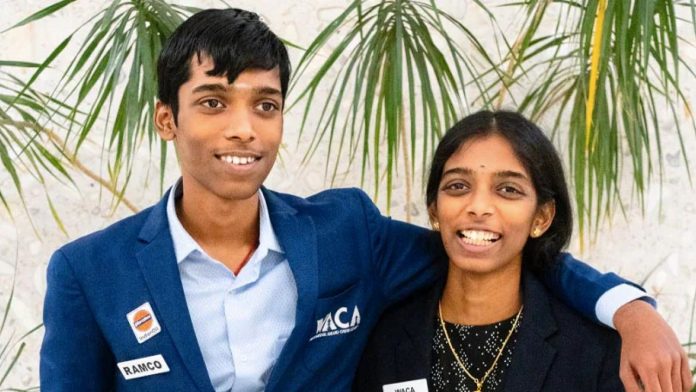 R Praggnanandhaa and Sister Vaishali Set a New Record