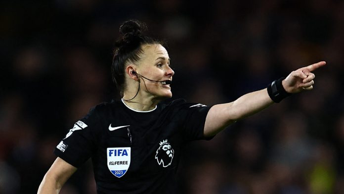 Rebecca Welch is the English Premier League's first female referee