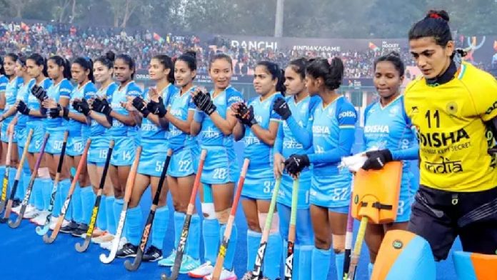 Sunelita and Jyoti, two local girls, are excited to return home as India prepares to play its first international match in Rourkela