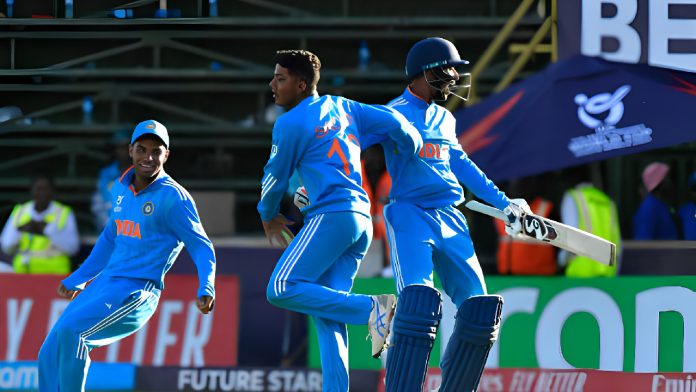  Under-19 World Cup Semi-Final: India advances to the fifth consecutive final after defeating South Africa by two wickets