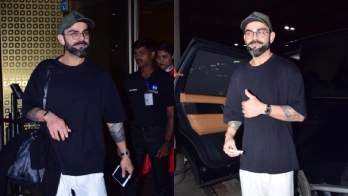 In preparation for the 2024 Indian Premier League, Virat Kohli makes his first public appearance since the birth of his son Akaay