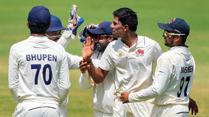 Mumbai defeat Vidarbha by 169 runs to clinch title in thriller