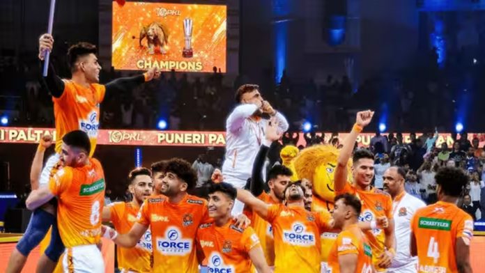 Puneri Paltan is the winner of the PKL Season 10; they defeat the Haryana Steelers in a low-scoring finale