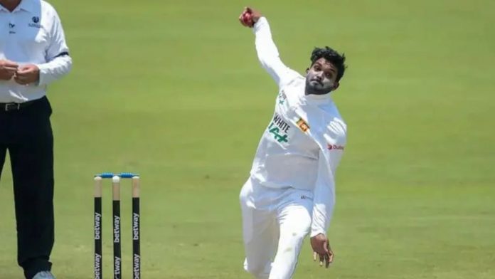 Wanindu Hasaranga will miss the Test series against Bangladesh due to an ICC suspension