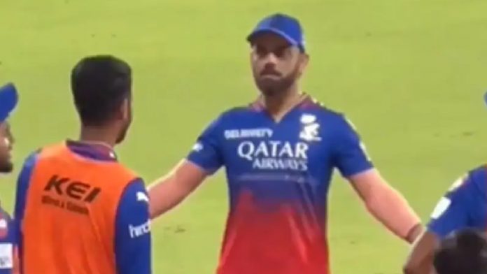 Watch: In the opening match of the IPL 2024, Virat Kohli dazzles the crowd with a dance on Appadi Podu