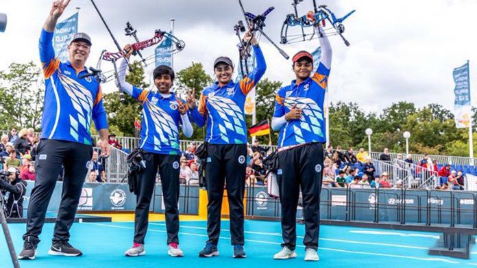 Archery World Cup: India wins compound men and women team wins gold