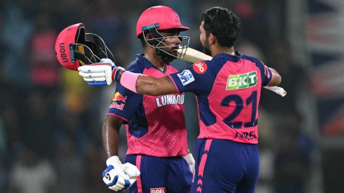 Sanju Samson and Dhruv Jurel's record partnership helps RR register their fourth consecutive win