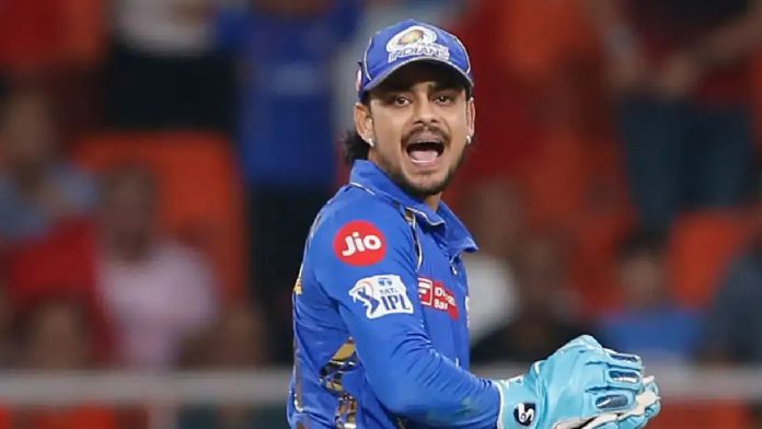 Mumbai Indians wicketkeeper Ishan Kishan has been reprimanded