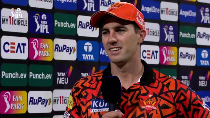 Pat Cummins takes the lead as SRH wins easily