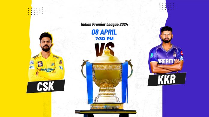 IPL 2024, CSK vs KKR, 22nd T20 match, Prediction, Pitch Report, Playing XI