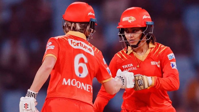 GG's five-wicket victory over DC by 5 wickets, Harleen Deol's undefeated 70 eclipses Meg Lanning's 92