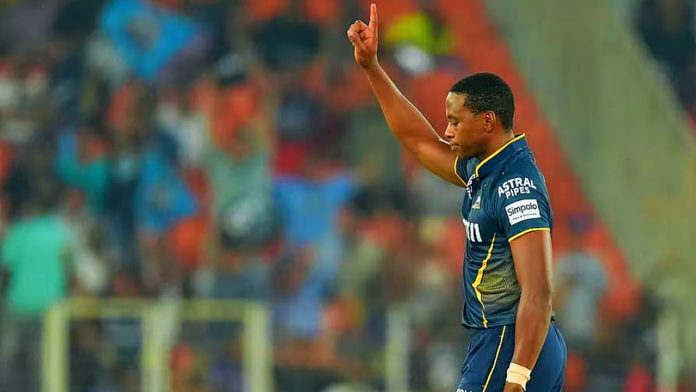 Kagiso Rabada, a pacer for the Gujarat Titans, returns home from the IPL because…