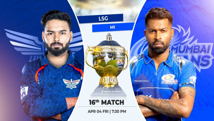 Indian Premier League 2025: Lucknow Super Giants vs Mumbai Indians, 16th Match, Prediction, Pitch Report, Playing XI