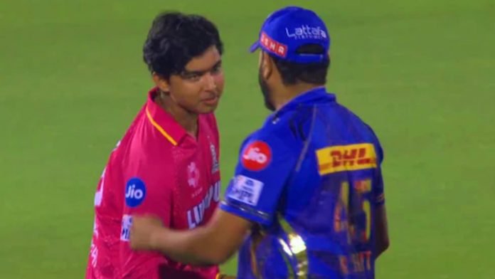 Following the RR star's two-ball duck, Rohit Sharma made an amazing gesture for Vaibhav Suryavanshi