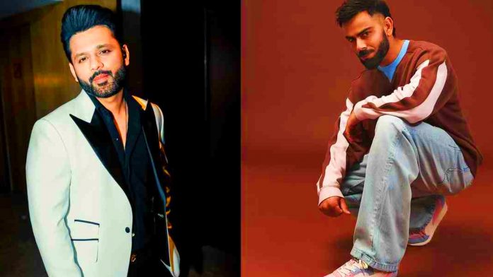 Rahul Vaidya, a singer, mocks Virat Kohli over the Avneet Kaur controversy, claiming that the RCB star blocked him