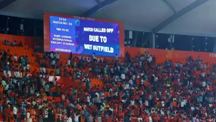 SRH vs DC IPL 2025 Match Abandoned Due to Rain; Sunrisers Knocked Out of Playoffs