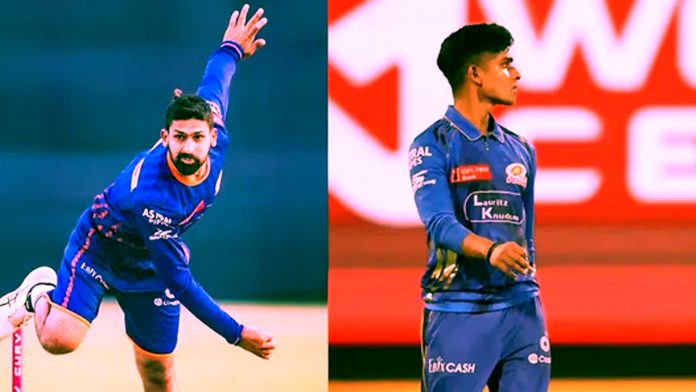 Raghu Sharma is signed by the Mumbai Indians to replace Vignesh Puthur in the 2025 IPL