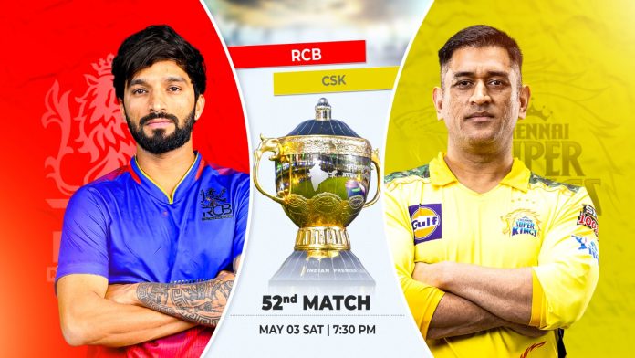 Indian Premier League 2025: Royal Challengers Bengaluru vs Chennai Super Kings, 52nd Match, Prediction, Pitch Report, Playing Xl